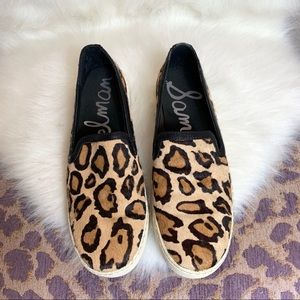 Sam Edelman Becker leopard sneakers 7.5